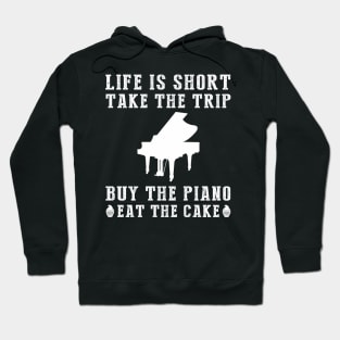 Melodic Getaways: Key to Life's Adventures and Delights! Hoodie